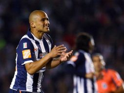 'Chupete' Suazo abrió el marcador al minuto 88. MEXSPORT  /