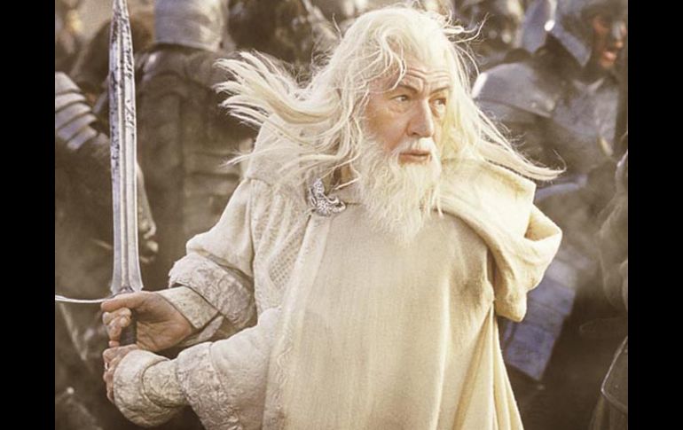 La imagen de Gandalf volverá a ser encarnada por el actor Ian McKellen.ESPECIAL  /