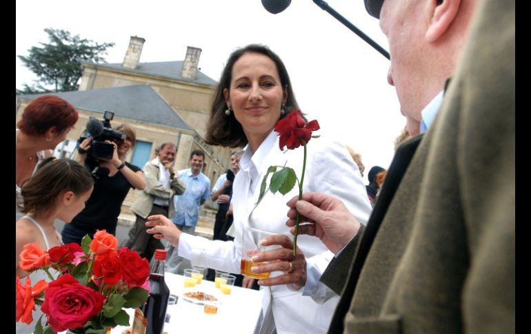 Ségolene Royal se presentará a la presidencia en 2011. AFP  /