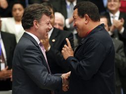 Los presidentes Santos y Chávez ya confirmaron su asistencia a la Cumbre. REUTERS  /