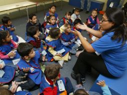 Los niños participan incursionan al mundo literario a través de FIL niños. A.HINOJOSA  /