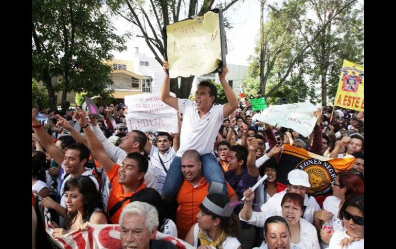 La primera manifestación de la nueva etapa iniciará mañana a las 10:00 horas. ARCHIVO  /