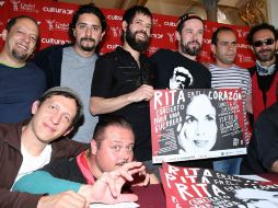 • El rock mexicano se ha volcado en apoyo a la cantante Rita Guerrero, voz del grupo Santa Sabina. ELUNIVERSAL  /