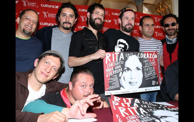 • El rock mexicano se ha volcado en apoyo a la cantante Rita Guerrero, voz del grupo Santa Sabina. ELUNIVERSAL  /