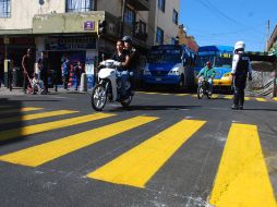 Cinco vialidades concluyeron ayer su proceso de renovación de carpeta asfáltica.  ESPECIAL  /