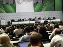 Vista general de la Conferencia de las Naciones Unidas sobre Cambio Climático. NTX  /