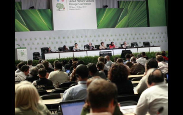 Vista general de la Conferencia de las Naciones Unidas sobre Cambio Climático. NTX  /