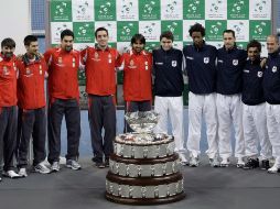 La selección de Serbia aún no sabe lo que es ganar la Copa Davis. Francia se ha proclamado nueve veces campeón. REUTERS  /