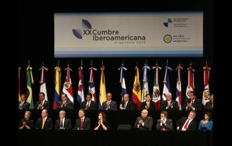 Sesión inaugural de la XX Cumbre Iberoamericana de Jefes de Estado y de Gobierno. EFE  /