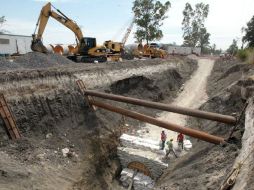 La planta de tratamiento de El Ahogado evitará que las aguas negras lleguen sin tratamiento al Río Santiago. E. PACHECO  /