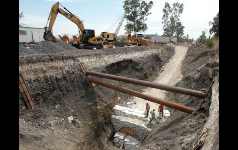 La planta de tratamiento de El Ahogado evitará que las aguas negras lleguen sin tratamiento al Río Santiago. E. PACHECO  /