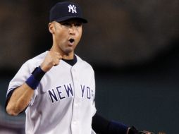 Jeter puede mejorar su salario siempre y cuando acumule puntos de acuerdo a su desempeño. AP  /