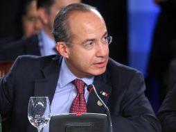 El Presidente Felipe Calderón encabezó la inauguración de la IV edición del Día Mundial de los Bosques. ARCHIVO  /