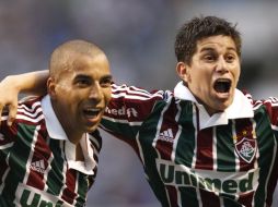 Emerson marcó el gol que le dió el título al Fluminense. AP  /