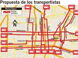 Calles exclusivas para el transporte público contribuiría a promover la movilidad sustentable. J. LÓPEZ  /