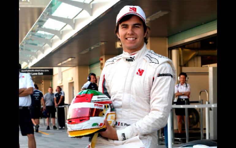 Sergio Pérez forma parte de la Escudería Sauber, que correrá en 2011 con el C30. GETTY IMAGES SPORT  /