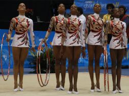 La gimnasta Elsy Zenaide, formó parte de la delegación cubana, que ganó dos medallas de bronce el pasado fin de semana. ESPECIAL  /