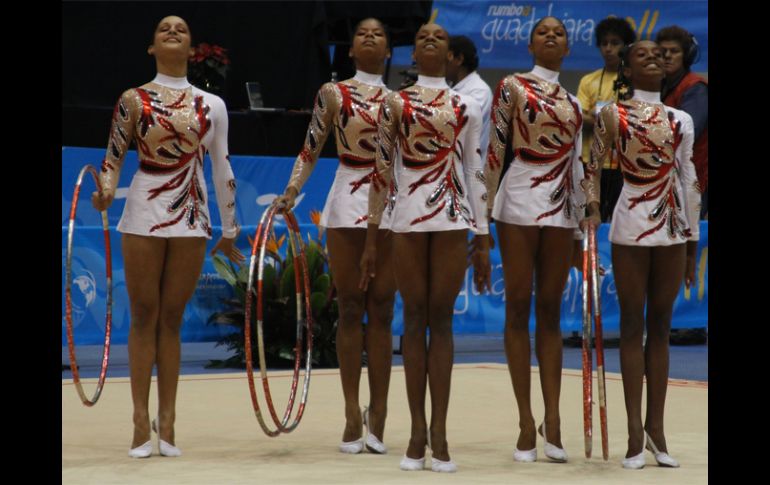 La gimnasta Elsy Zenaide, formó parte de la delegación cubana, que ganó dos medallas de bronce el pasado fin de semana. ESPECIAL  /