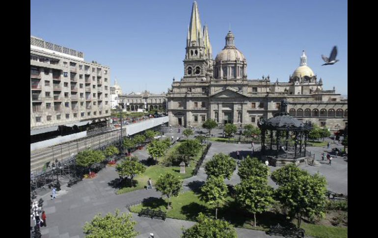 Los escenarios se colocarán en las plazas públicas de Guadalajara. ARCHIVO  /