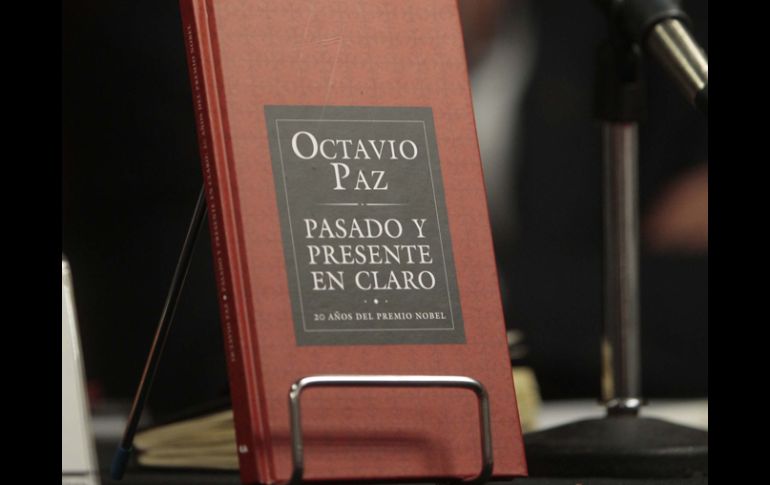 ''Octavio Paz, pasado y presente en claro: 20 años del Premio Nobel'' fue editado por Conaculta. S.NÚÑEZ  /