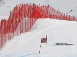 El supergigante femenino de St.Moritz ha sido suspendido por cuestiones climáticas. AFP  /