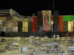 El incidente se dio en la plaza principal, durante los festejos de la Virgen de Guadalupe. REUTERS  /