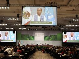 El Presidente Felipe Calderón dijo que la cumbre sobre cambio climático cambió el ''sentimiento de incapacidad colectiva''. NTX  /