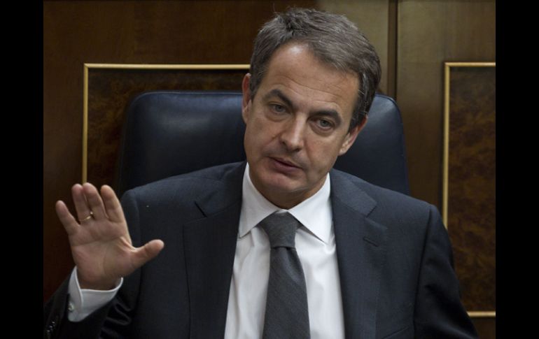 El presidente del gobierno español, Jose Luis Rodríguez Zapatero. AP  /