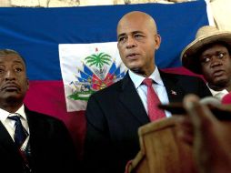 El candidato presidencial por el partido Repons Peyizan, Michel Martelly. EFE  /