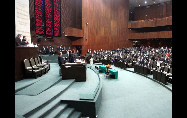 En la sesión de hoy, la Cámara de Diputados aprobó el desafuero de Julio César Godoy Toscano. EL UNIVERSAL  /