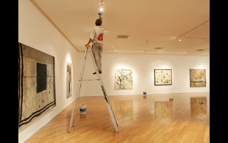 La muestra de arte abstracto en el Museo Raúl Anguiano es de las que más visitantes recibió, después de El mundo según Mafalda.CAMACHO  /