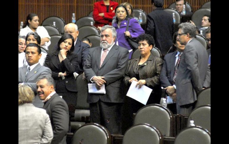 Alejandro Encinas Rodríguez, se pronunció a favor del dictamen para retirarle el fuero a Julio César Godoy Toscano. NTX  /