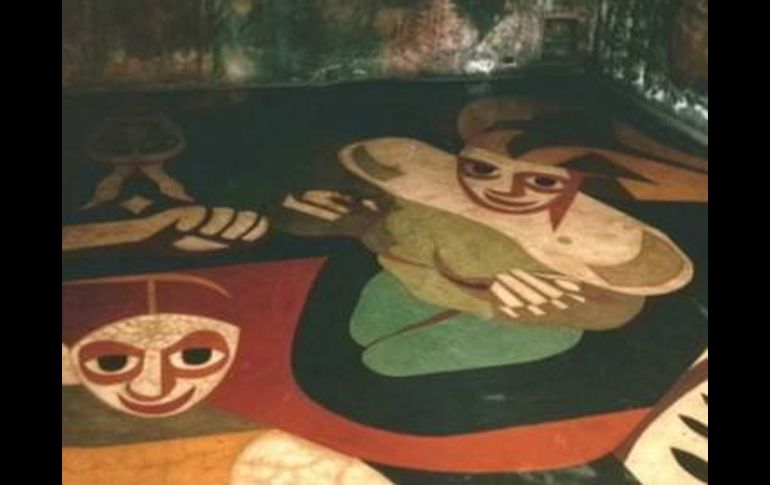 En 1933, Siqueiros pintó el mural en la finca de su amigo. ESPECIAL  /