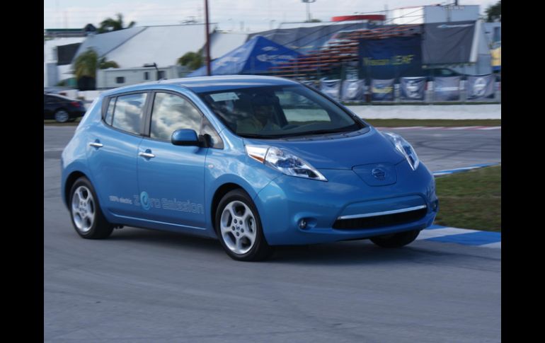 Nissan Mexicana organizó una pequeña prueba de manejo del nuevo Leaf. ESPECIAL  /