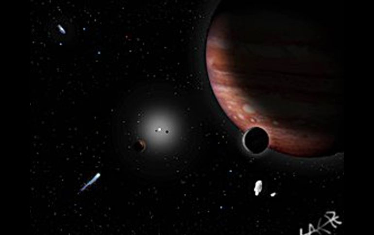 Upsilon Andrómeda se convierte en el quinto sistema planetario conocido hasta ahora. EL UNIVERSAL  /