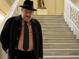 Umberto Eco  viajó esta semana a Madrid para presentar 'El cementerio de Praga'. EFE  /