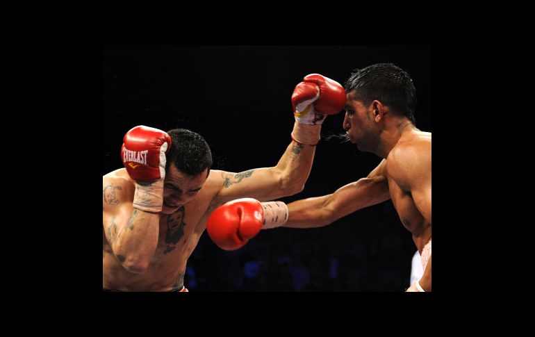 El británico Amir Khan es campeón súper ligero de la Asociación Mundial de Boxeo (AMB). AFP  /