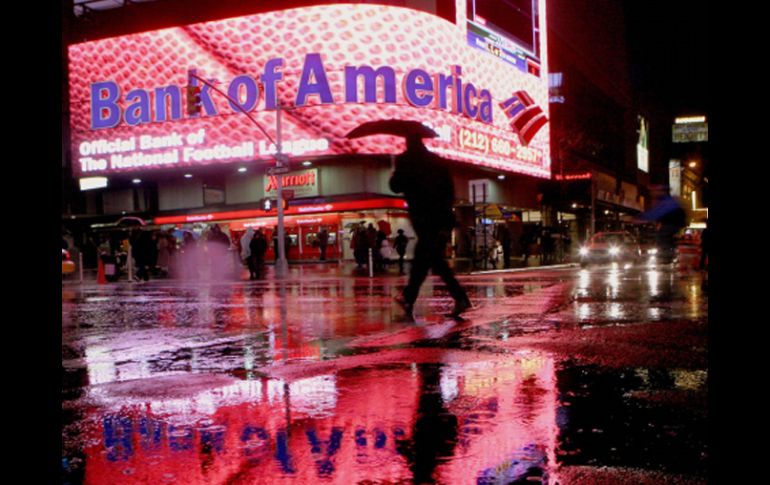 Bank of America perdió terreno este mes en la Bolsa neoyorquina después de que se intensificasen los rumores de WikiLeaks. REUTERS  /