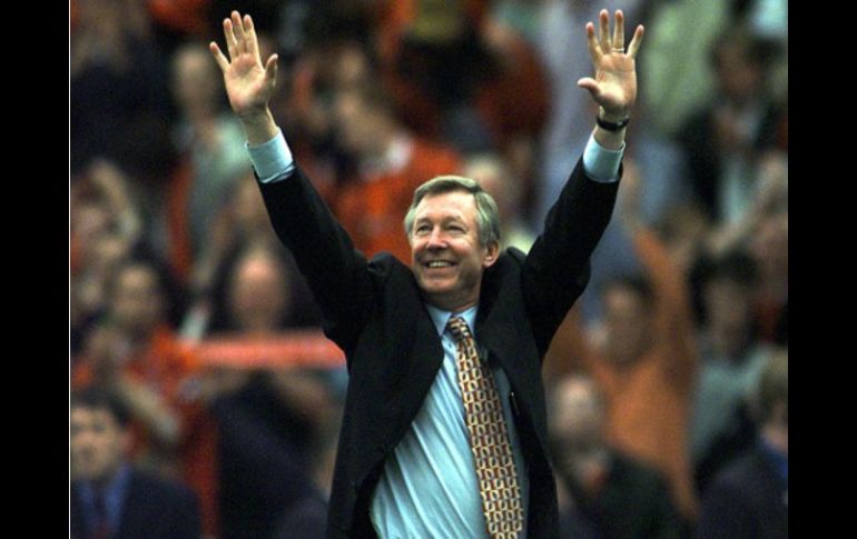 El estratega del Manchester United Alex Ferguson, en una fotografía de 1999. AFP  /