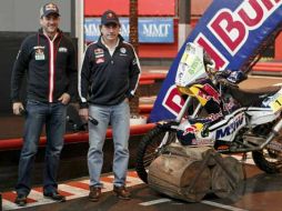 Coma y Sainz buscan el triunfo en el Rally Dakar. EFE  /