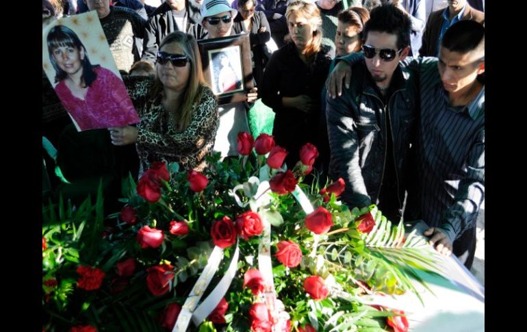 Aspecto del funeral de Marisela Escobedo Ortiz. REUTERS  /