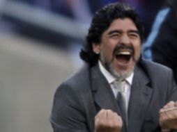 Maradona aseguró que Falconi no es el técnico ideal para Boca Juniors. AP  /