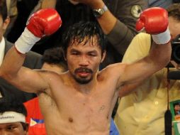 Manny Pacquiao se enfrentará a Shane Mosley en mayo. AFP  /