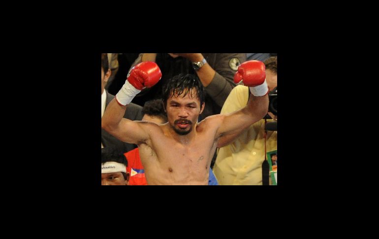 Manny Pacquiao se enfrentará a Shane Mosley en mayo. AFP  /