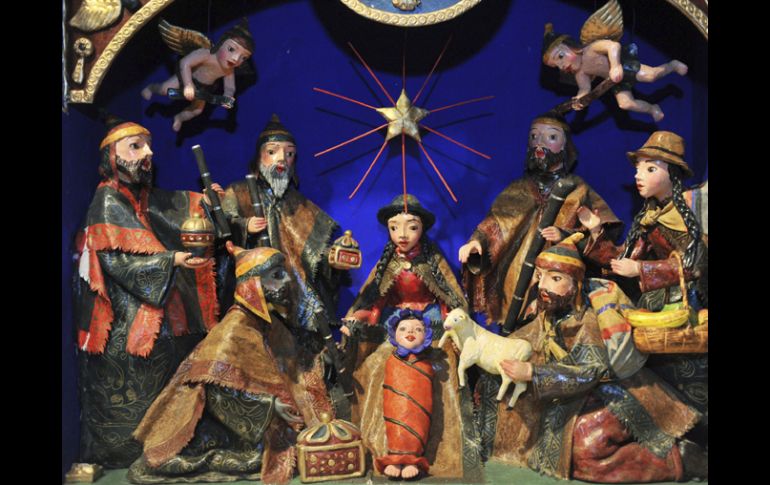 La Fundación del Español Urgente recomienda los plurales ''Niños Jesús'' y ''Papás Noel''. EFE  /