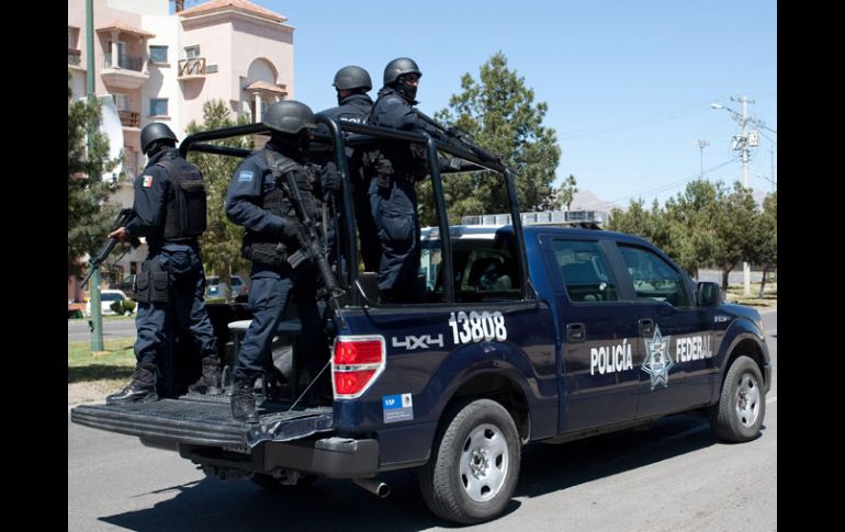 Elementos de la Policía Federal realizaron un operativo para la detención. EFE ARCHIVO  /
