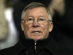 Alex Ferguson, estratega del Manchester United. ESPECIAL  /