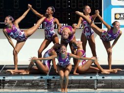 EL equipo mexicano de nado sincronizado buscará medalla en Guadalajara 2011. MEXSPORT  /