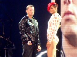 Eminem y Rihanna grabaron a dueto ''Love the way you lie''. ESPECIAL  /