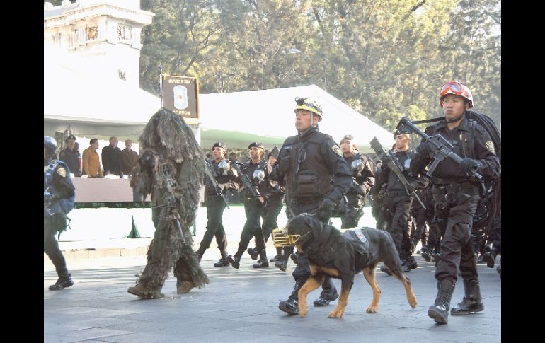 En el Distrito Federal, la Policía registró 194 mil 920 incapacidades médicas en el pasado trienio. NTX  /